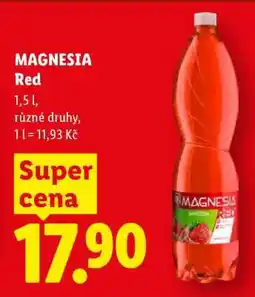 Lidl Magnesia red nabídka