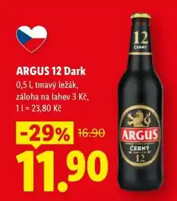 Lidl ARGUS 12 DARK nabídka