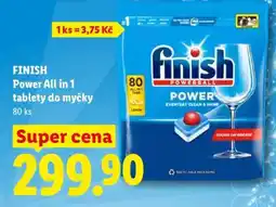 Lidl Finish Power All in 1 tablety do myčky nabídka