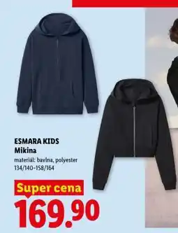 Lidl ESMARA KIDS Mikina nabídka