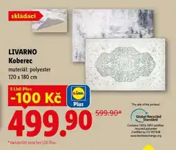 Lidl LIVARNO Koberec nabídka