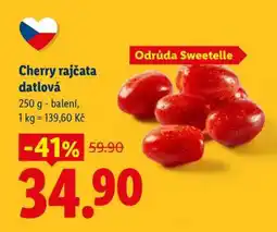 Lidl CHERRY RAJČATA DATLOVÁ nabídka
