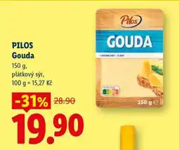 Lidl Pilos GOUDA nabídka
