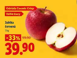 Lidl Jablka červená nabídka
