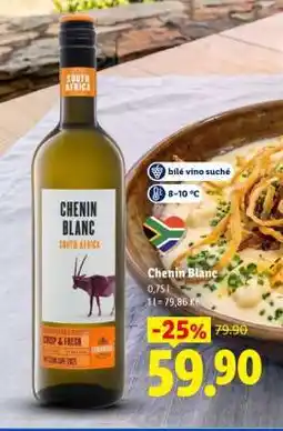 Lidl CHENIN BLANC nabídka