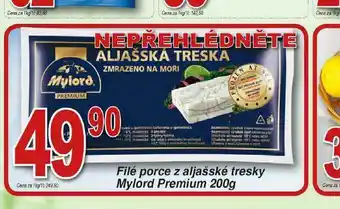 Lidl Filé porce z aljašské tresky mylord premium nabídka