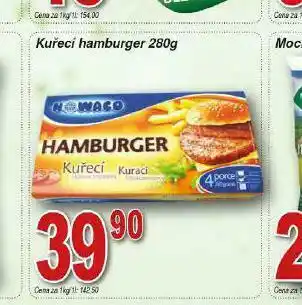 Lidl Nowaco kuřecí hamburger nabídka