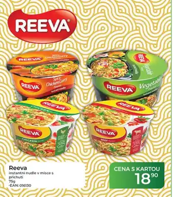 Tamda Foods Reeva instantní nudle v misce s příchutí nabídka