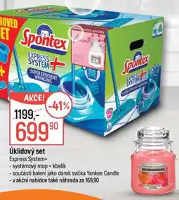 Globus Spontex úklidový set nabídka