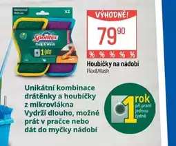 Globus Spontex houbičky na nádobí nabídka