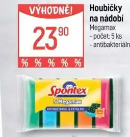 Globus Spontex houbičky na nádobí nabídka