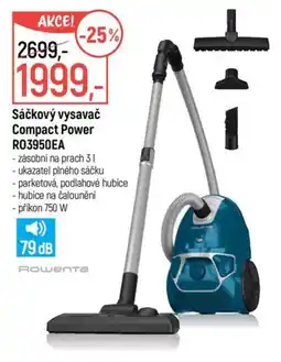Globus Rowenta sáčkový vysavač Compact Power RO3950EA nabídka