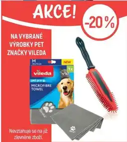 Globus Na vybrané výrobky pet značky vileda nabídka