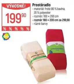 Globus Oho prostěradlo nabídka
