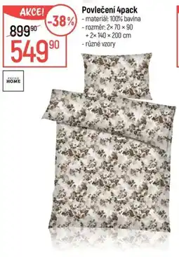 Globus Prego Home povlečení 4pack nabídka