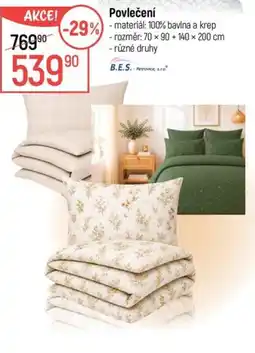 Globus B.E.S. povlečení nabídka