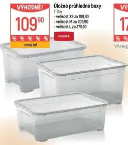 Globus Curver úložné průhledné boxy T Box nabídka