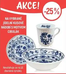 Globus Maličtí náladí jídelní kusové nádobí s motivem cibulák nabídka