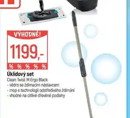 Globus Clean Twist M Ergo Black nabídka