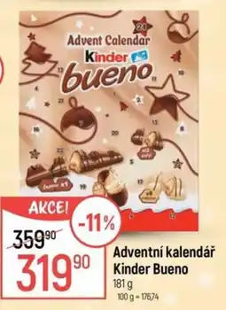 Globus Kinder bueno Adventní kalendář nabídka