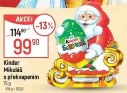 Globus Kinder Mikuláš s překvapením nabídka
