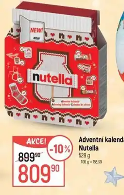 Globus Nutella adventní kalendář nabídka