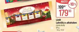 Globus Lindt Lahvičky s alkoholem nabídka