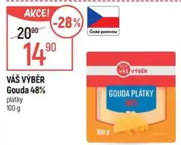 Globus Vás výběr Gouda 48% nabídka