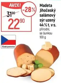 Globus Madeta jihočeský salámový sýr uzený nabídka