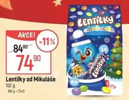 Globus Lentilky od Mikuláše nabídka