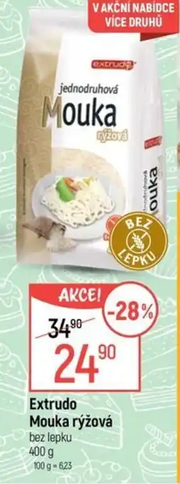 Globus Extrudo Mouka rýžová nabídka
