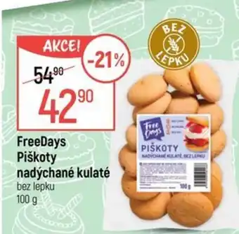 Globus FreeDays Piškoty nadýchané kulaté nabídka