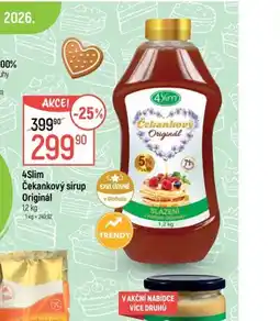 Globus 4Slim Čekankový sirup Originál nabídka