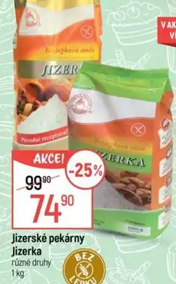 Globus Jizerské pekárny Jizerka nabídka