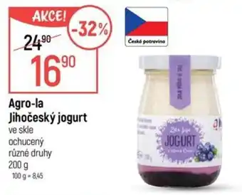 Globus Agro-la jihočeský jogurt nabídka