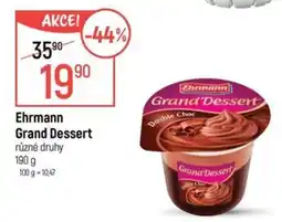 Globus Ehrmann Grand Dessert nabídka