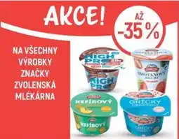 Globus Zvolenská mlékárna výrobky nabídka