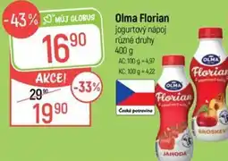 Globus Olma Florian jogurtový nápoj nabídka