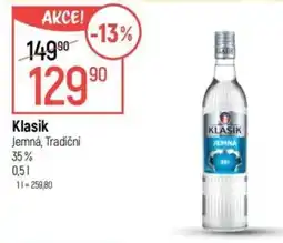 Globus Klasik Jemná, Tradiční nabídka