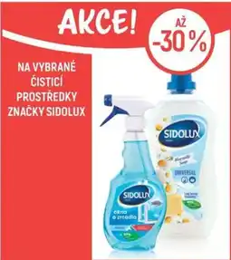 Globus Na vybrané čisticí prostředky značky sidolux nabídka