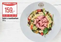Globus Restaurace Salát s roastbeefem nabídka