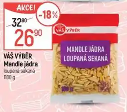 Globus Váš výběr mandle jádra loupaná sekaná nabídka