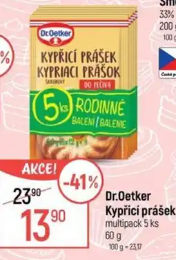 Globus Dr.Oetker kypřicí prášek nabídka