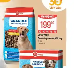 Globus Váš výběr granule pro dospělé psy nabídka
