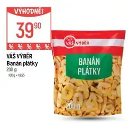 Globus Váš výběr banán plátky nabídka