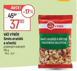 Globus Váš výběr směs arašídů a ořechů nabídka