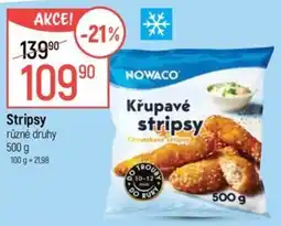 Globus Nowaco křupavé stripsy nabídka