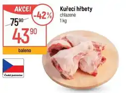 Globus Kuřecí hřbety nabídka