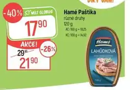 Globus Hamé lahůdková nabídka