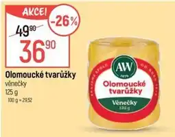 Globus AW Olomoucké tvarůžky věnečky nabídka